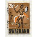 SWAZILAND 1968 REED DANCE CULTURE 25c INCWALA C...