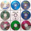 KIDS LOT #4 1995 - 9 Vintage PC-CDs