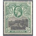 St Helena 1912 SG72 1/2d Black & Green Mounted ...