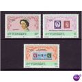 ST VINCENT 1980 LONDON 80 SET 3 VALS U/M MINT