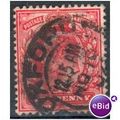 GB stamps 1902-10 KEV11 - 1d SG219 Oxford 12