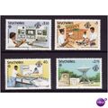 SEYCHELLES 1983 WORLD COMMUNICATIONS 4 VALS U/M...