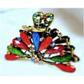 Sale Retro Fashion MultiColour Crystal Rhinesto...