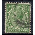 GB 1912 - 24 KGV 1/2d Green shades Wmk 100.(M449 )
