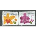 CAN 2007 'SE~TE PAIR 'FLOWERS' (EX M/S) FINE US...