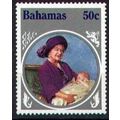 Bahamas 1985 Queen Elizabeth Mother 50c Unmount...