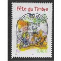 FRA 2002 46c 'STAMP DAY' FINE USED (EBID55-976)