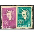 1960 Michel 745/746 - MNH (**)