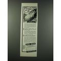 1949 Maine Tourism Ad - I'm Glad You Asked Me