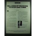 1988 NRECA America's Consumer-Owned Rural Electric Systems Ad - Reasons