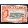 1956 ASCENSION Sg59 11/2d Black & Orange m/mint...