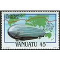 Vanuatu 1984 UPU Congress Hamburg 45v Multicolo...