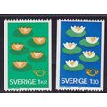 SWEDEN 1977 CO-OP IN NATURE CONSERVATION SET MN...