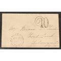 CANADA ! Stampless Cross Border Georgetown 1859