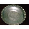 Admirations aluminum etched design ruffled rim ...