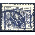 POLAND 1923 Eagle on Large Shield 2000 M, Blue ...