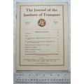 1947 Journal of Institute of Transport Vol. 22,...