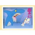Dangermouse TV Show Royal Mail Postcard