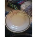 Set 5 Shallow Dishes Floral