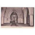 Interior of the Church Faringdon Postcard Oxfor...