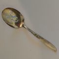Silver Relish Spoon Wm Rogers Silver Slotted Re...