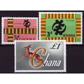 ZAYIX Ghana 95-97 MNH Wildlife Red Fronted Gaze...