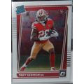2021 Donruss Optic TREY SERMON (San Francisco 4...