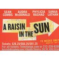 A Raisin In The Sun 1950s Chicago Play Advertising Postcard