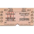 B.R.B. Edmondson Ticket - Birmingham New Street...