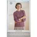 Vintage: Sirdar 8998 sweater, DK, 76-102 cm, 30...