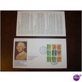 1980 Wedgwood Booklet Pane GB Royal Mail FDC Sp...