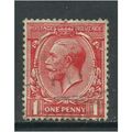 GB 1924 - 26 KGV 1d Scarlet Stamp Wmk 111 SG 41...