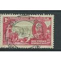 southern rhodesia sg31 silver jubilee used sg 31