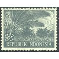 Indonesia 1960 - SG830 - 5s grey - Palm Oil - u...