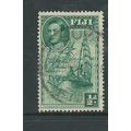 b fiji stamps george v1 sg249 sg 249 used perf ...