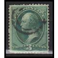 Used 158 3c George Washington Just Clears RA0076