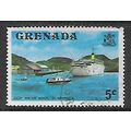 GRENADA 1975 5c DEEP WATER DOCK ST GEORGES SG 6...