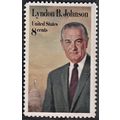 USA, 1973 8c Lyndon Johnson, SG 1509 (Scott #15...