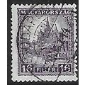 Mi 418 A b: 16 f. black-lilac Definitive Stamp:...