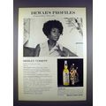 1971 Dewar's Scotch Whisky Ad w/ Shirley Verrett