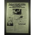1978 U.S. Coast Guard Ad - Catching Smugglers