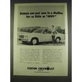 1978 Statum Chevrolet Malibu Ad - As Little as $3899.67