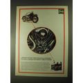 1997 Castrol Motorcycle V-Twin Oil Ad - For Harley