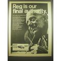 1966 Hertz Rent-a-Car Ad - Reg is our final authority