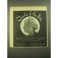 1945 Charles of the Ritz Feather Trim Advertisement