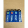 Set Of Four Montclair Cigarettes Blue Disposabl...