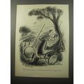 1950 Cartoon by Whitney Darrow, Jr. - The ligna...