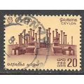 CEYLON 1964 SG489 20c TEMPLE RUINS? KANDY POSTMARK