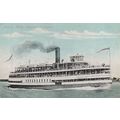 ZAYIX Postcard Great Lakes Passenger Steamer SS...