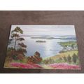 1930s Valentines Postcard - The Islands, Loch L...